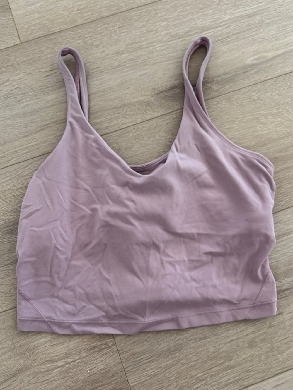 Pink Crop Tank Top